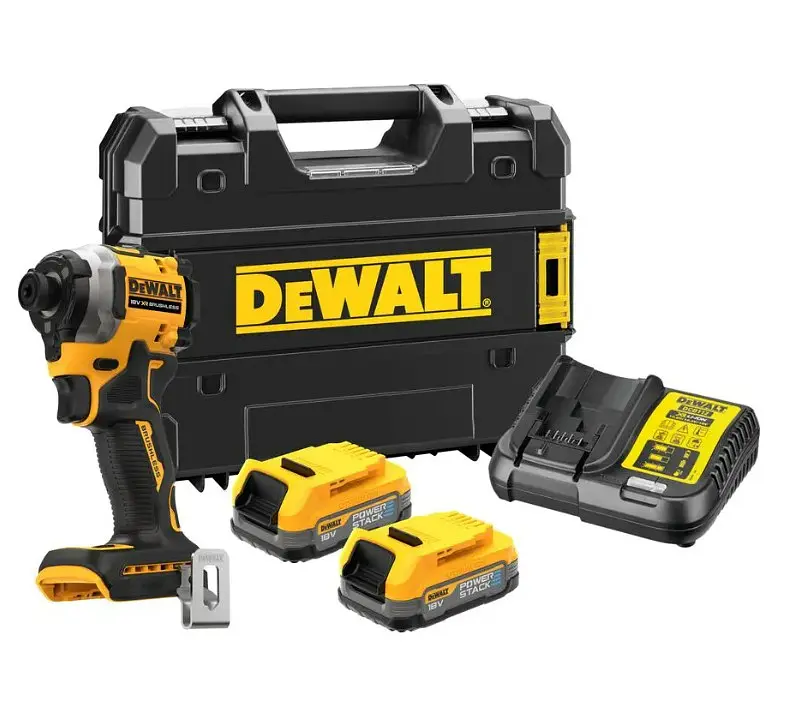 Шурупокрут акумуляторний ударний DeWalt з АКБ та ЗП DCF850E2T - фото 6