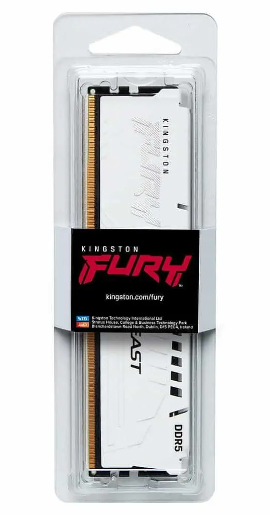 Модуль пам'яті Kingston Fury DDR5 64GB (2x32) 6000Mhz Beast White EXPO (KF560C36BWEK2-64) - фото 3