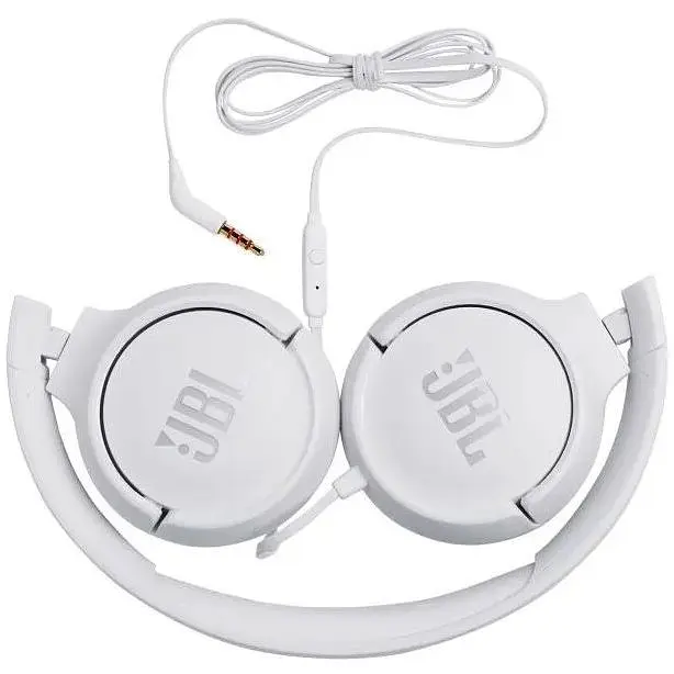 Навушники накладні JBL T500 (JBLT500WHT) білі - фото 3
