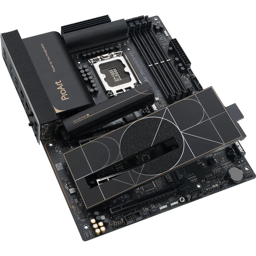 Материнская плата Asus Proart Z890-CREATOR WIFI s1851 Z890 4xDDR5 M.2 HDMI DP Wi-Fi ATX - фото 4