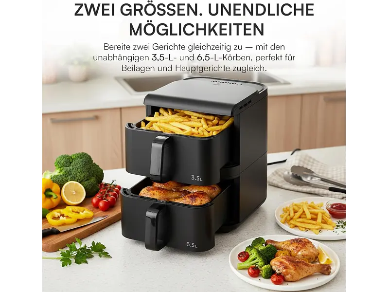 Мультипіч HEINNER InnovaCook HAF-C10DBS25BK - фото 7