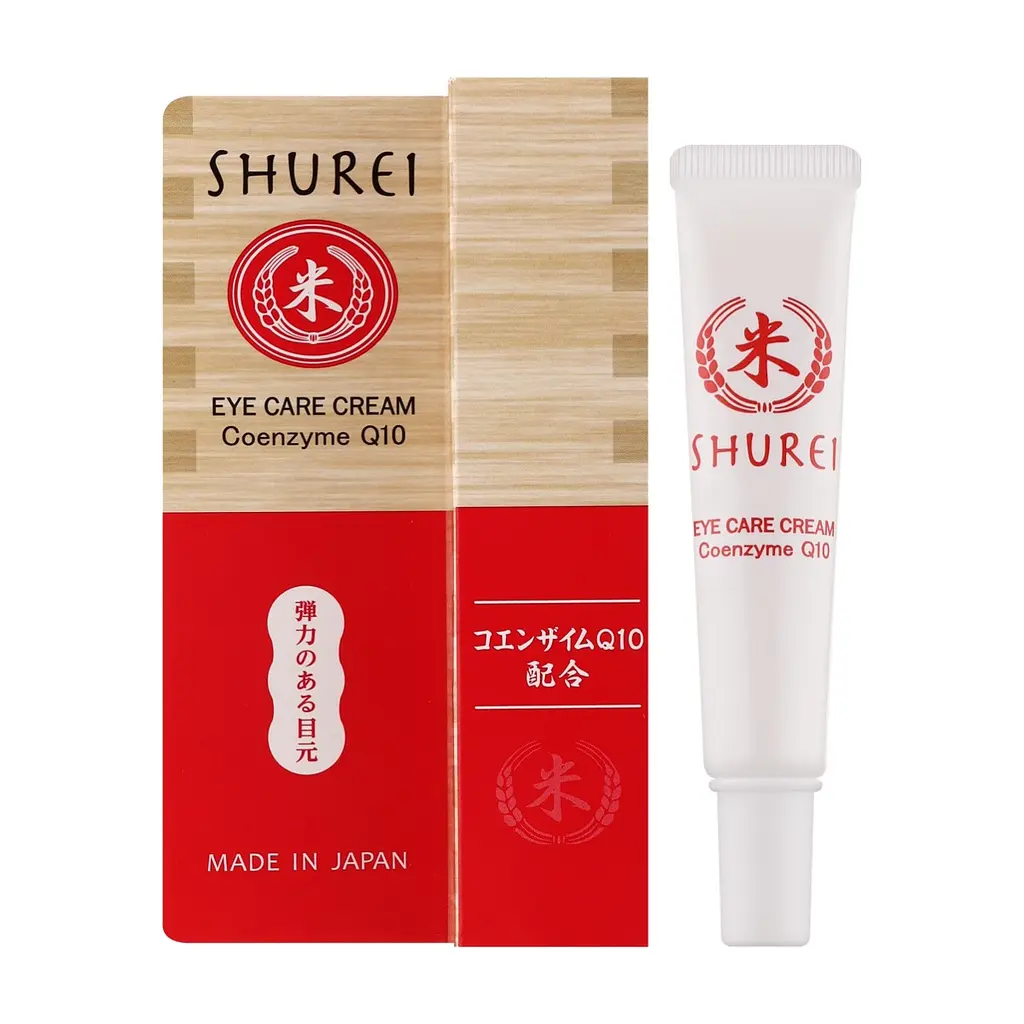 Крем для шкіри навколо очей Shurei Facial Care Cream Coenzyme Q10 15 г (4955814707941) - фото 2
