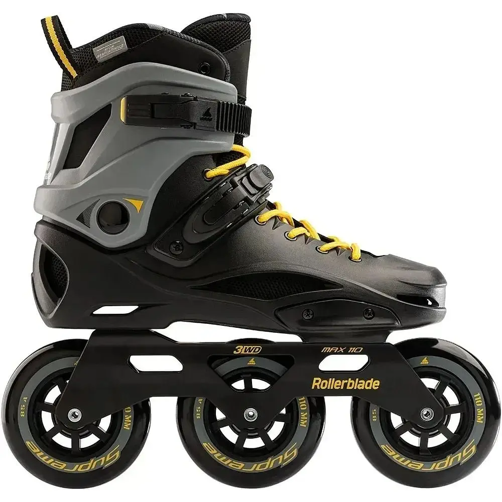 Ролики Rollerblade RB 110 43 Black/Yellow (1012-07061300-S25-280) - фото 2