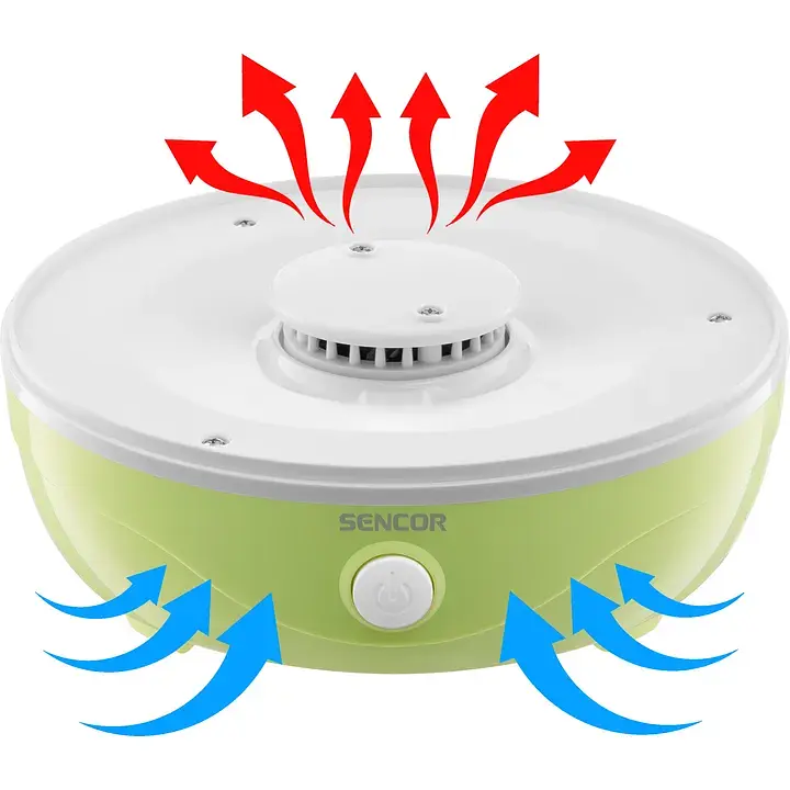 Сушарка для продуктів Sencor 250 Вт зелена (SFD757GG) - фото 8