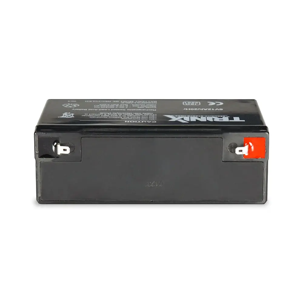 Акумуляторна батарея 6В 12Аг Trinix 6V12Ah/20Hr AGM свинцево-кислотна (44-00058) - фото 4