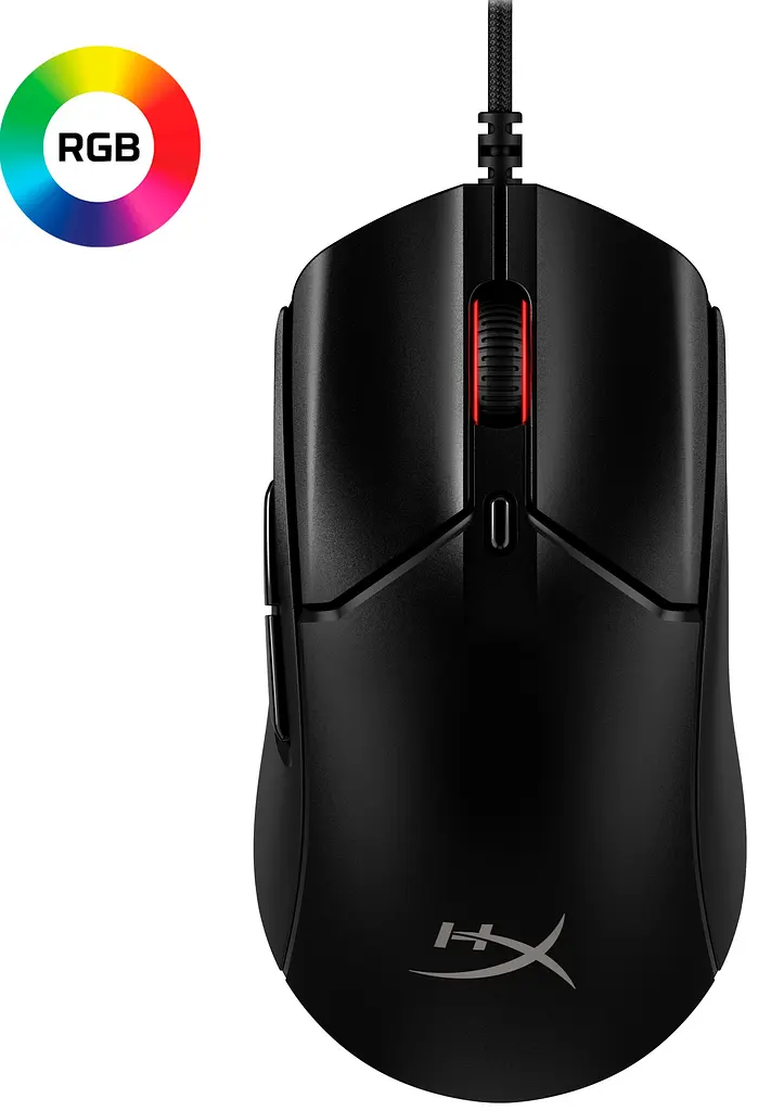 Комп'ютерна миша HyperX Pulsefire Haste 2 RGB USB-A USB чорний teh0013999 - фото 3