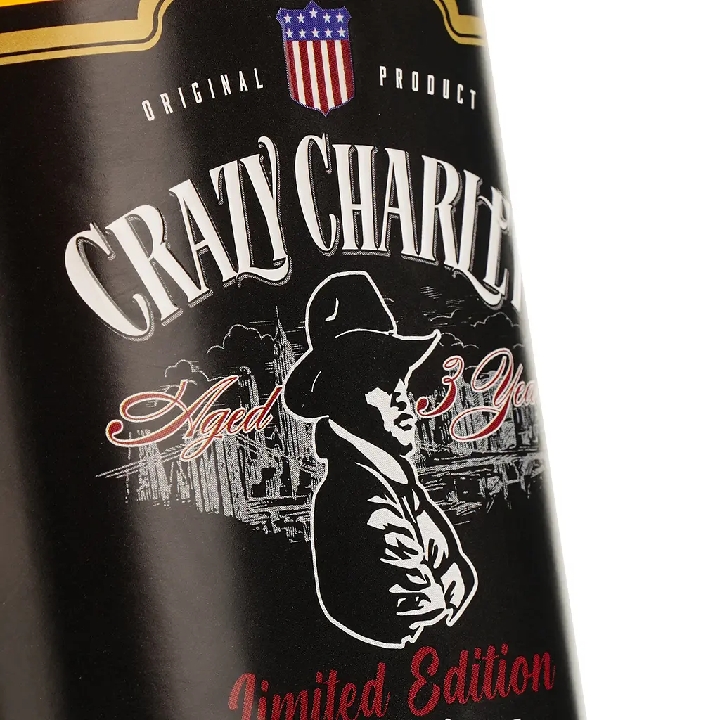 Виски Crazy Charley Black Label, 40%, 0,5 л - фото 4