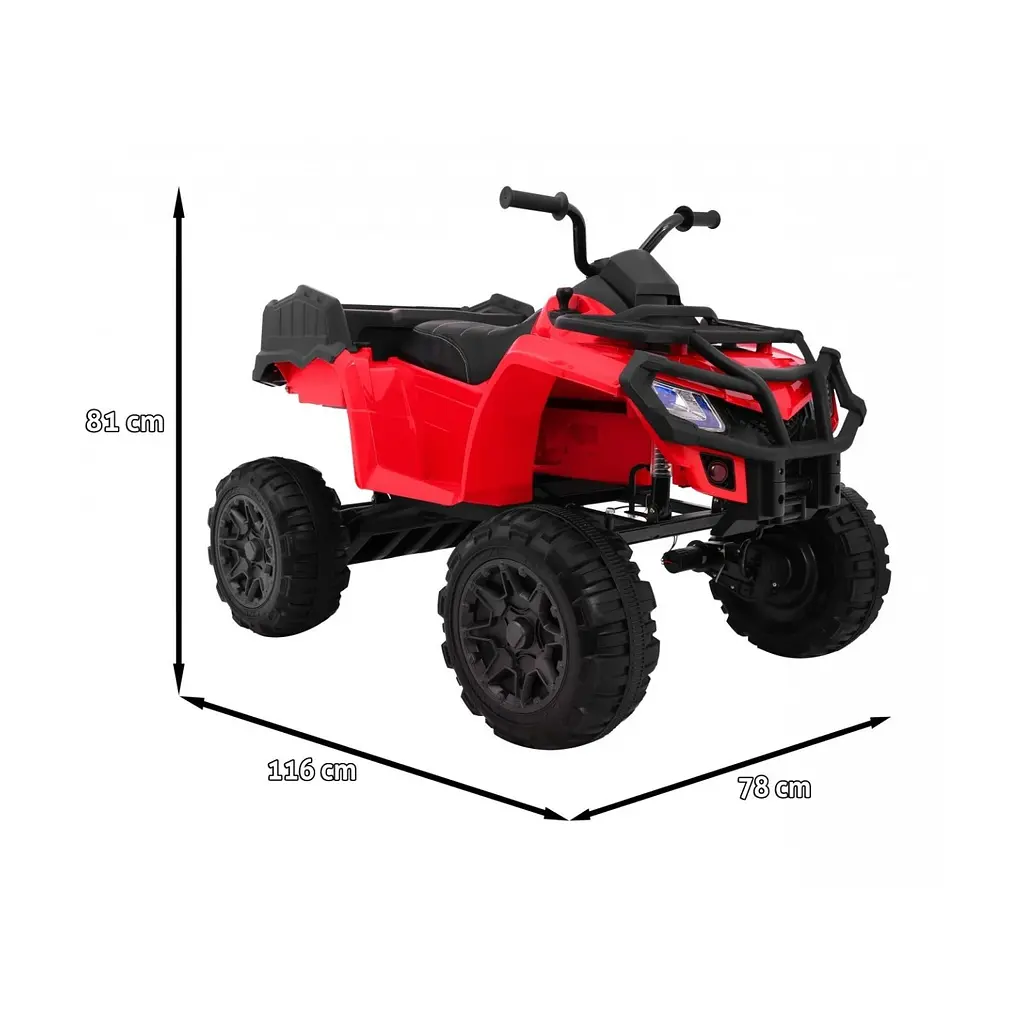 Квадроцикл Ramiz XL ATV 12 В, белый (PA.BDM0909.BIA) - фото 17