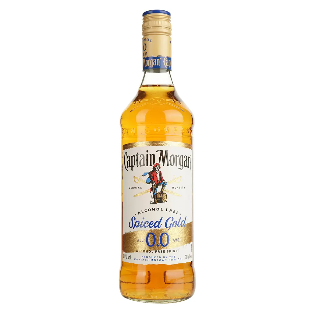Напій безалкогольний Captain Morgan Spiced Gold Alcohol Free 0% 0.7 л - фото 1