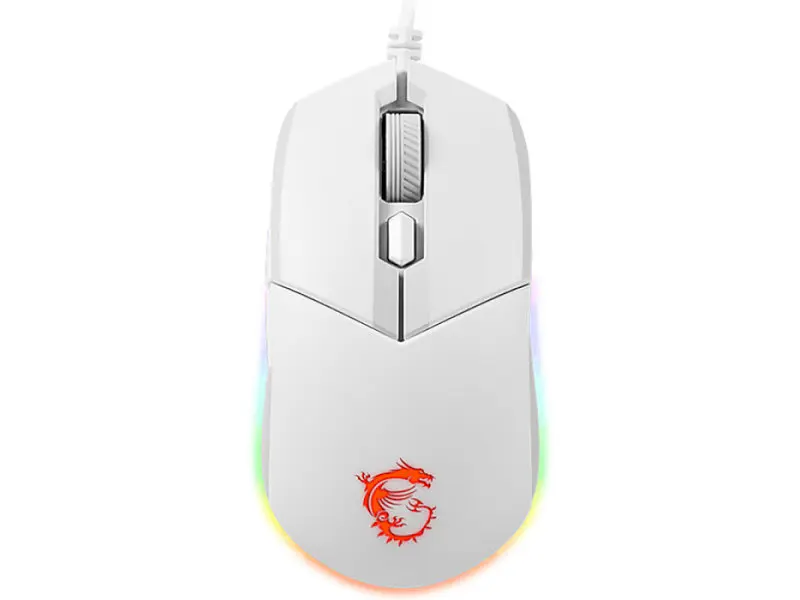 Миша MSI Clutch GM11 White (S12-0401950-CLA) - фото 3