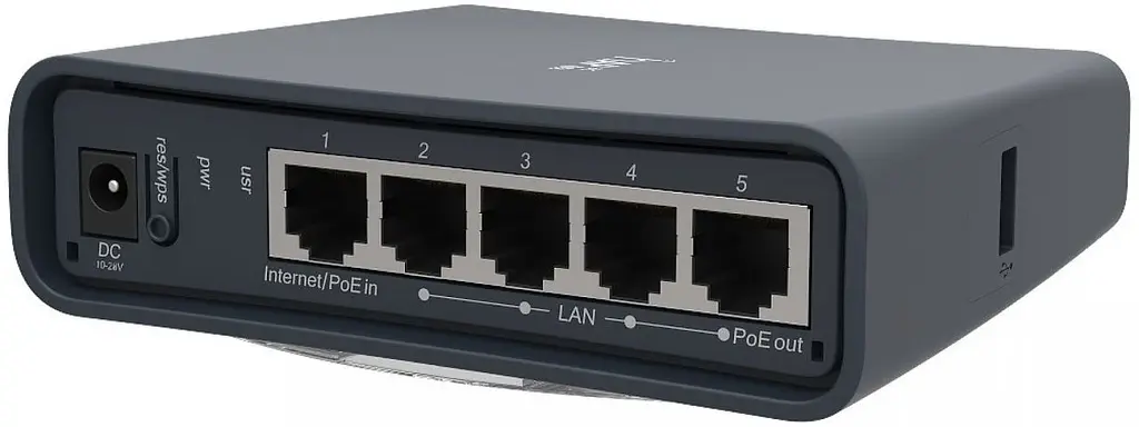 Бездротовий маршрутизатор (роутер) Mikrotik hAP ac lite tower (RB952Ui-5ac2nD-TC) [47095] - фото 2
