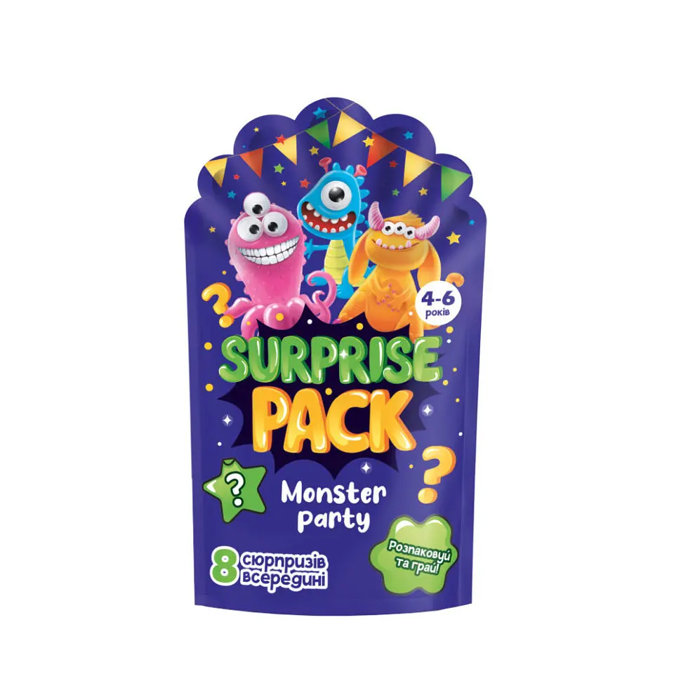 Набір сюрпризів Surprise pack Monster party Рус Vladi Toys 34х17х8 см det0005854 - фото 2