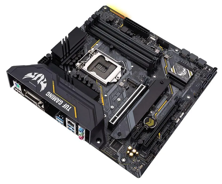 Материнская плата ASUS TUF Gaming B460M-Plus (TUF GAMING B460M-PLUS) (Socket 1200, Intel B460, Micro-ATX) Б/у - фото 3