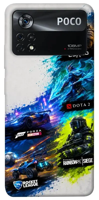 TPU чохол Demsky Full Throttle для Xiaomi Poco X4 Pro 5G