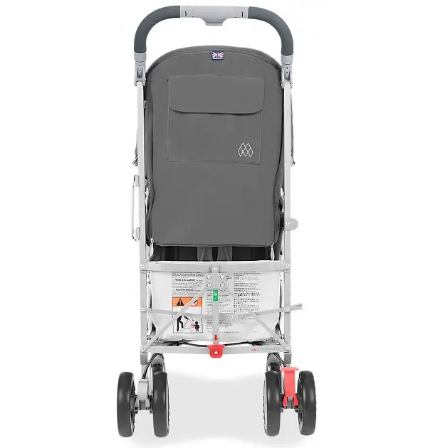 Прогулянкова коляска Maclaren Techno ARC Charcoal/Silver сіра (WD1G260612) - фото 3