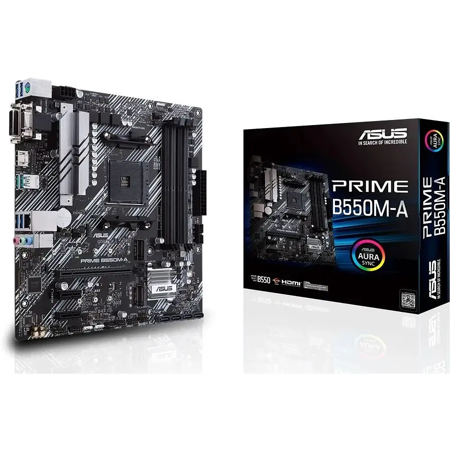 Материнська плата Asus Prime B550M-A Socket AM4 - фото 2