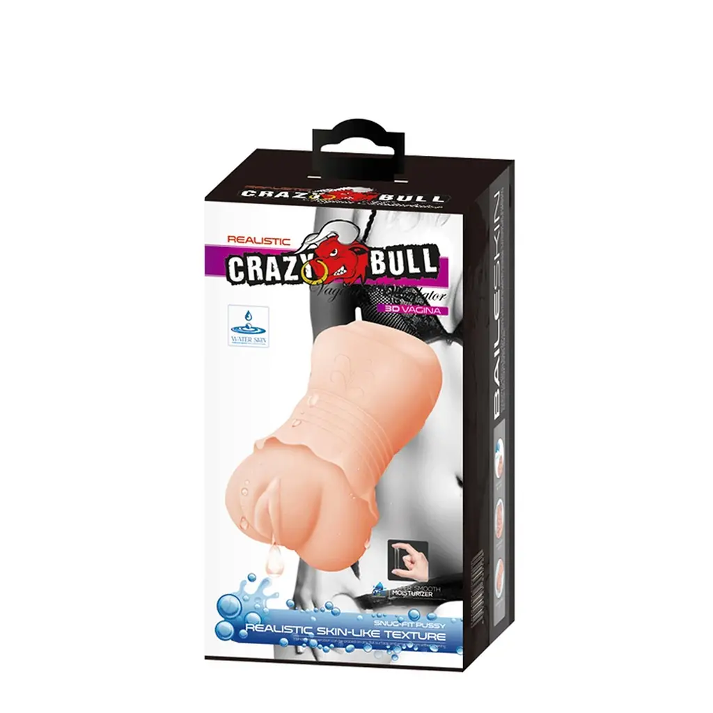 Мастурбатор Crazy Bull (тілесний) - фото 6