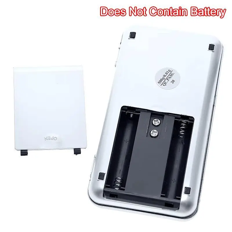 Ваги електронні Pocket scale MH-Series кишенькові на 500 г (0.01 г) - фото 2