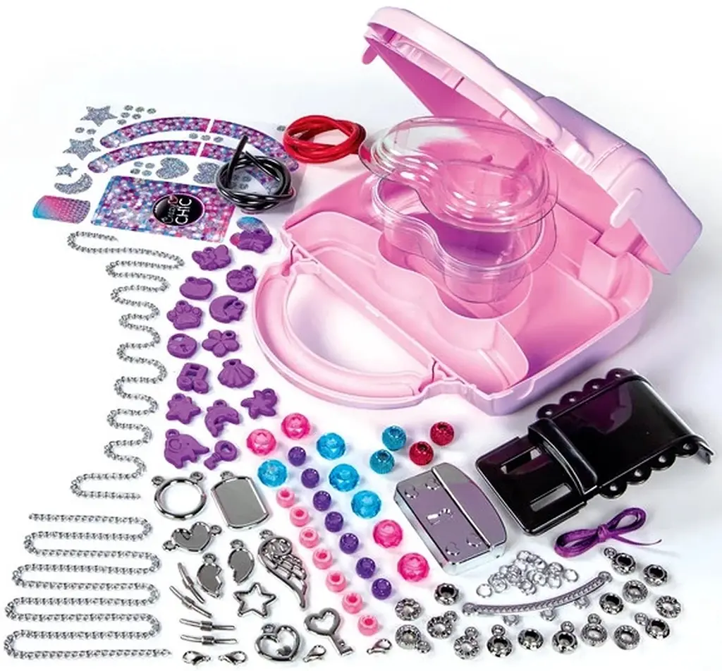 Набор для творчества Crazy Chic Гламурная сумочка для создания украшений - Clementoni - фото 3