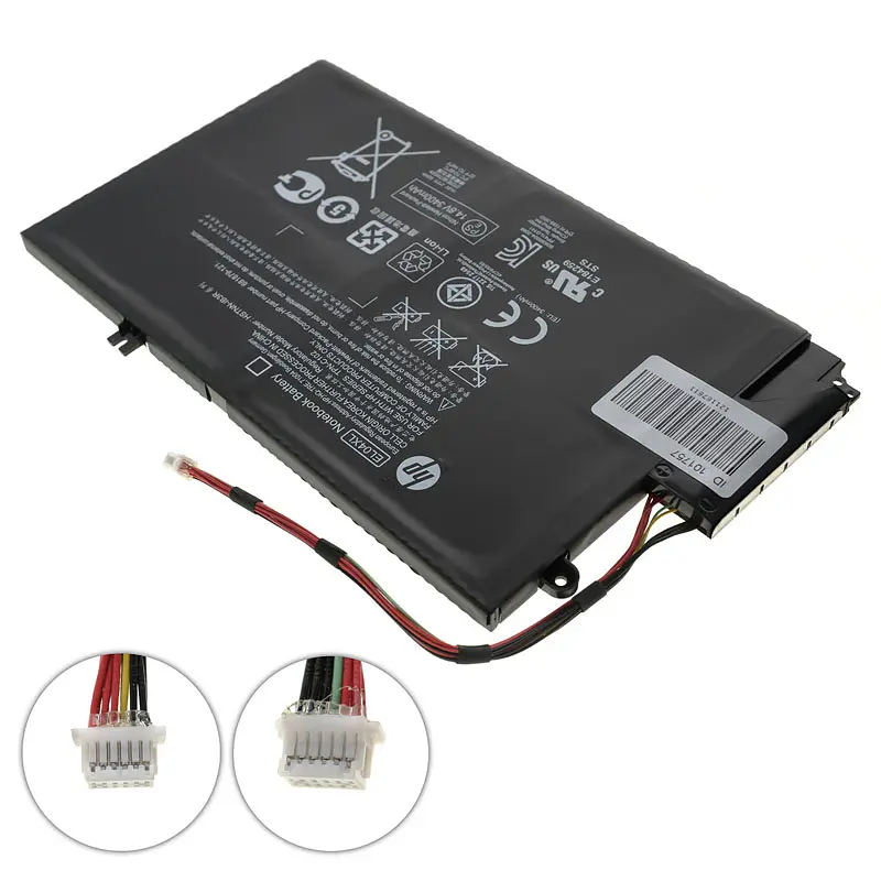 Акумулятор для ноутбука HP EL04XL (ENVY 4-1000, 4-1100, 4-1200, SLEEKBOOK 4T-1000 series) 14.8V 3400 mAh 52Wh Black (HSTNN-IB3R) - фото 2