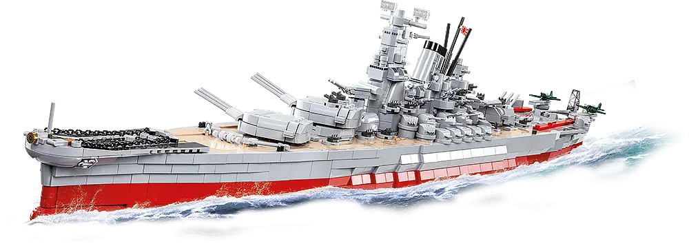 Конструктор Cobi Лінкор Ямато масштаб 1:300, 2665 деталей (COBI-4833) - фото 5