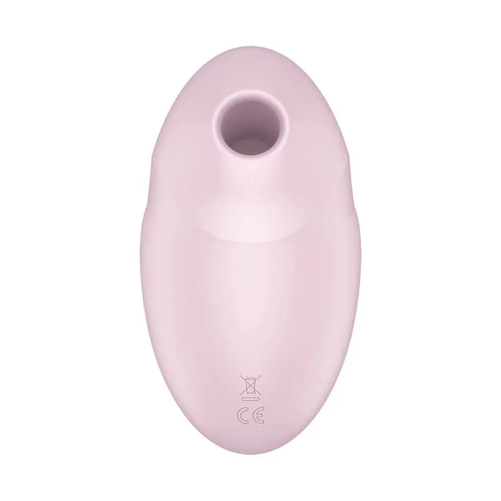 Вакуумний стимулятор клітора з вібрацією Satisfyer Vulva Lover рожевий - фото 7