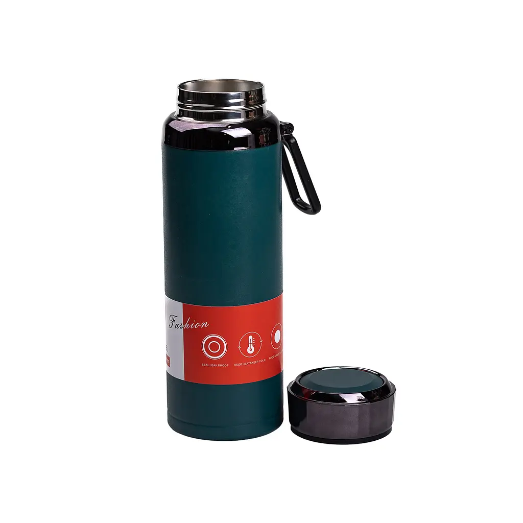 Термос Vacuum Sports 1 л з нержавіючої сталі, зелений Yiwu HP-14-29GR - фото 14
