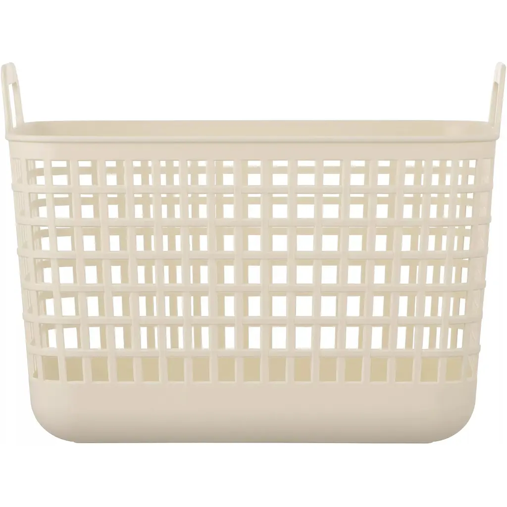 Кошик для зберігання Ardesto пластик PP 33x22.5x25.2 см 12.5 л бежевий (ARHC2512BG) - фото 3