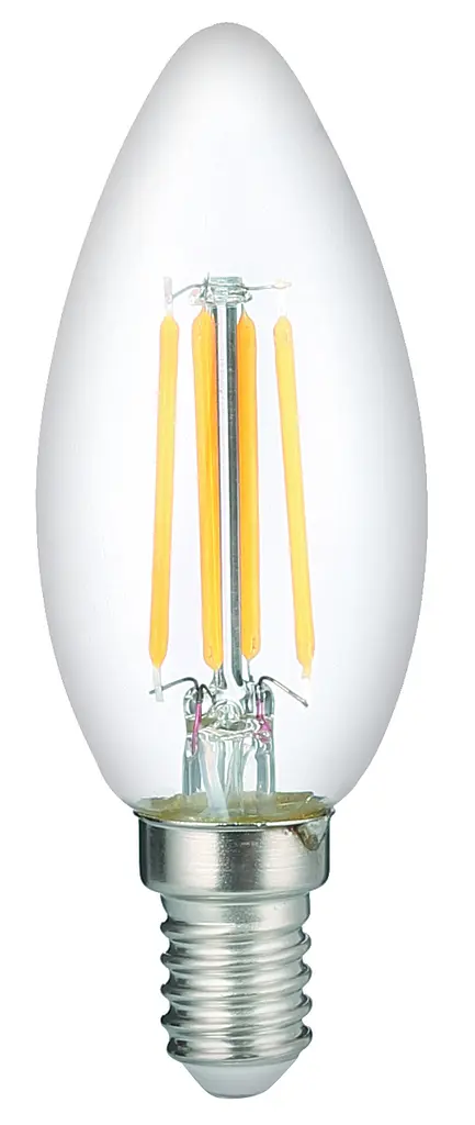 Светодиодная лампа накаливания Vestum С35 Е14 5Вт 220V 3000К 1-VS-2310 - фото 2