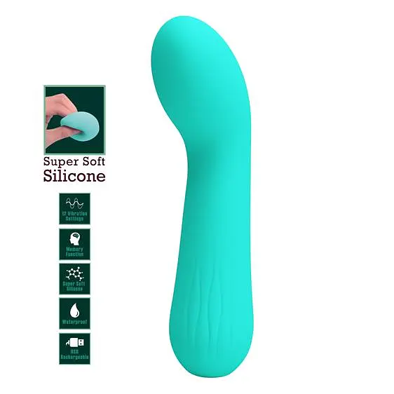 Вібратор Pretty Love Kirk Vibrator Mint - фото 2