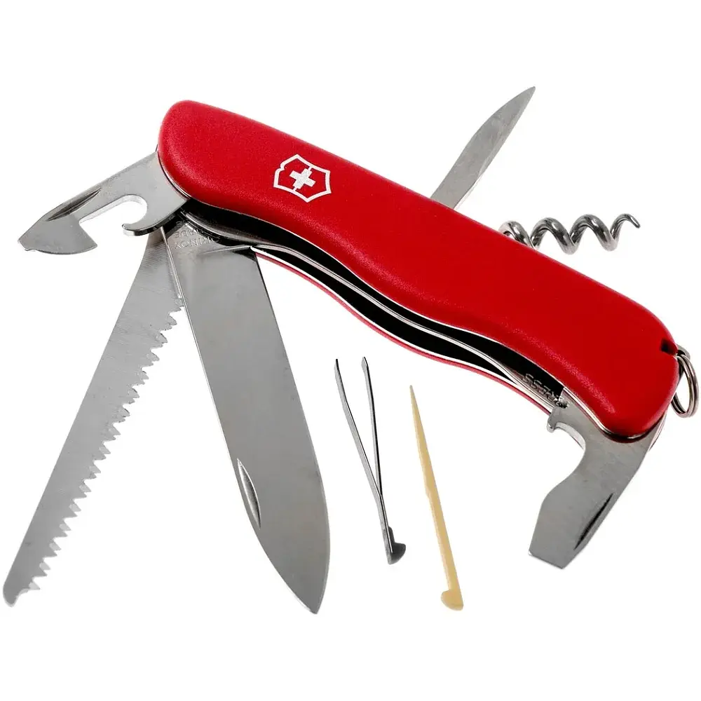 Ніж VICTORINOX 0.8363 Forester ц: червоний - фото 2