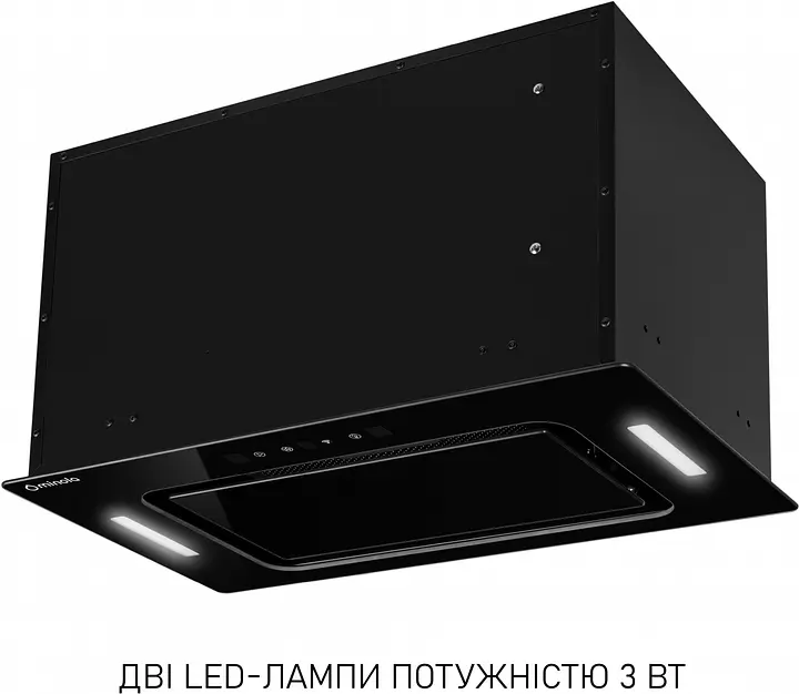 Витяжка Minola BGH 5677 BL 1000 LED пульт, повновбудована - фото 6