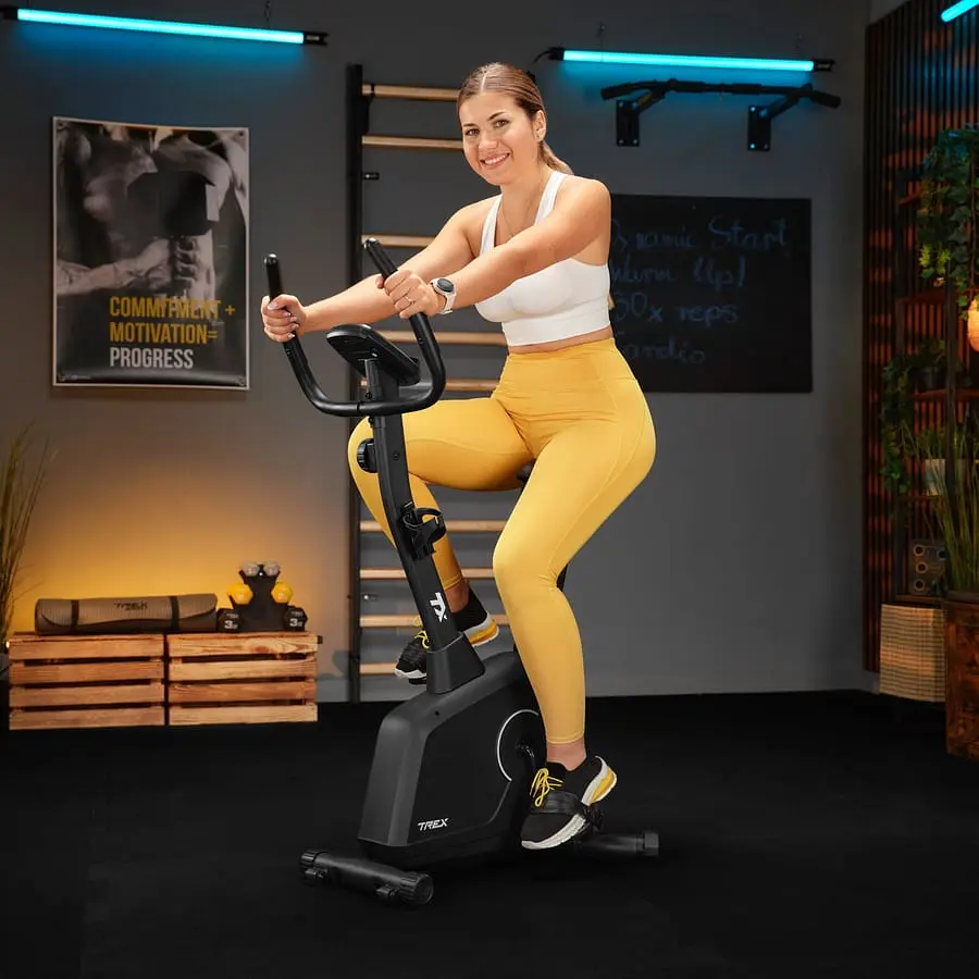 Велотренажер Trex Sport TX-380MB Rigon магнітний чорний - фото 2