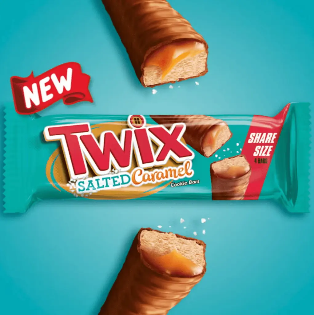 Шоколадний батончик Twix Salted Caramel 46 г - фото 3
