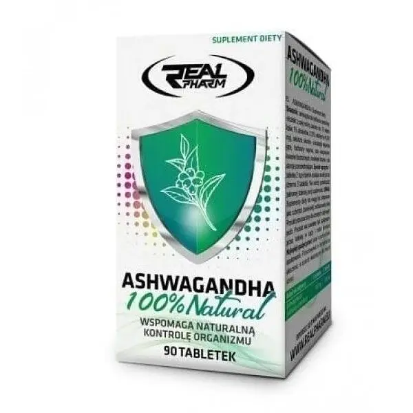 Ашваганда Real Pharm Ashwagandha, 90 таблеток для підтримки нервової системи - фото 2