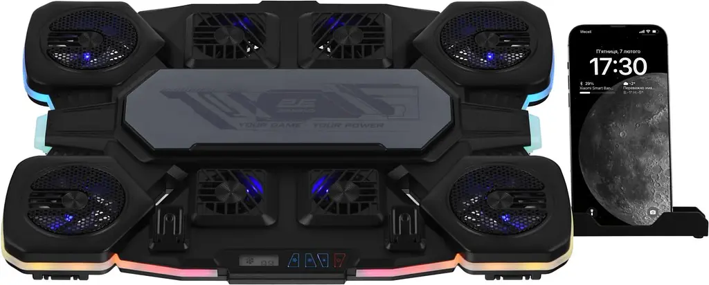 Підставка для ноутбука 2E Gaming CPG-012 Black (2E-CPG-012) - фото 5
