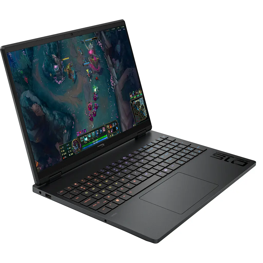 Ноутбук HP HyperX OMEN 15-gb0060ua 15.3" 2K IPS, 300n/Ryzen 5 240 (5.0)/16Gb/SSD512Gb/RTX 5050,8GB/Підсв/DOS - фото 3