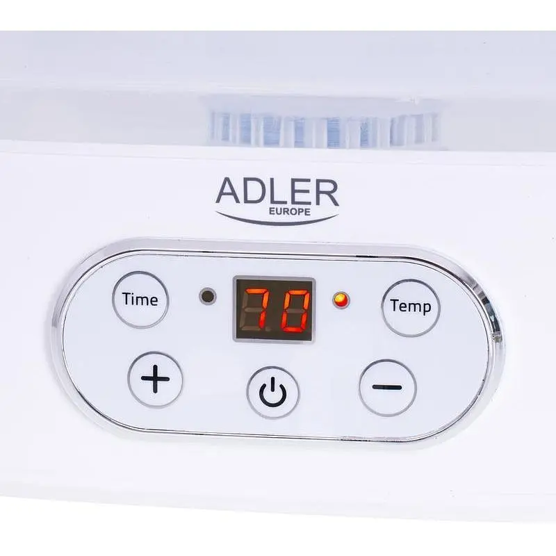 Сушилка-дегидратор для овощей и мяса Adler AD 6658 550 Вт до 70°С автоматическая 5 лотков - фото 3