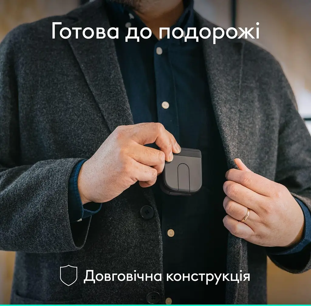 Мышь Logitech MOBI FOLD For Business Graphite (L910-007605) - фото 7