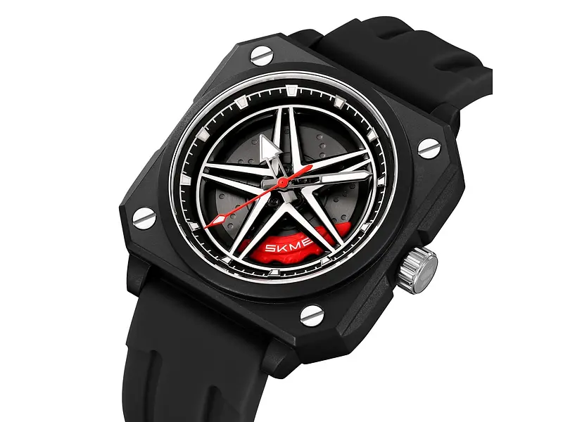 Чоловічий наручний годинник 2362BK Black Skmei acs0029962 - фото 3