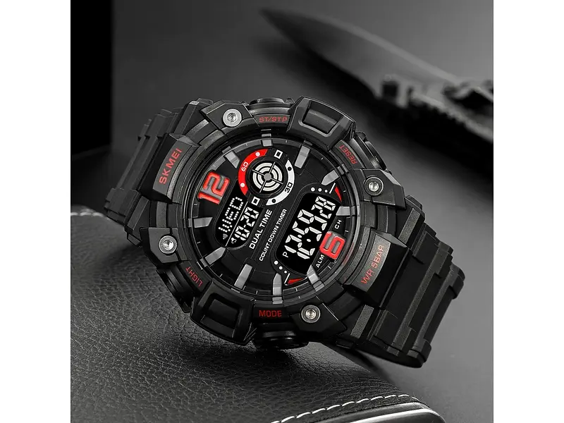 Наручные часы мужские 2018RDBK Red-Black Skmei acs0030389 - фото 5