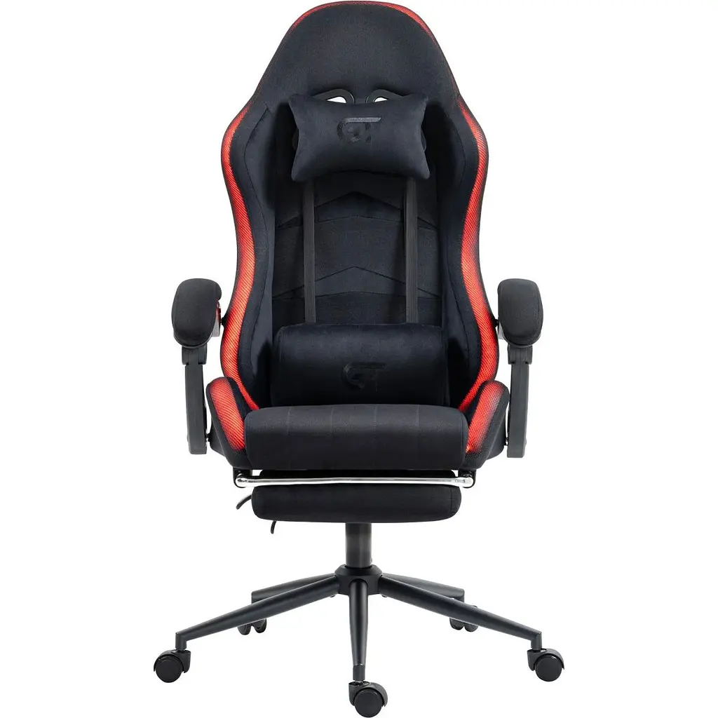 Геймерське крісло GT Racer X-2325 Fabric L Black [122614] - фото 4