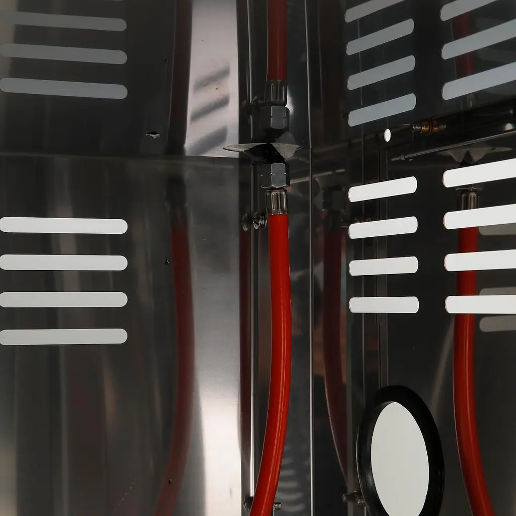 Газовый гриль Santos P-618 с боковой и задней горелкой, нержавеющая сталь (900327) - фото 7