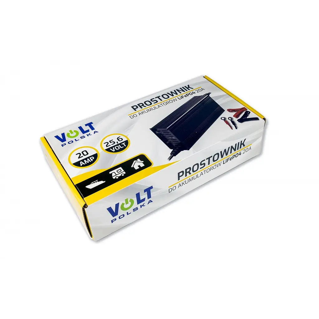 Зарядний пристрій Volt Polska для LiFePO4 24 V 20A - фото 4