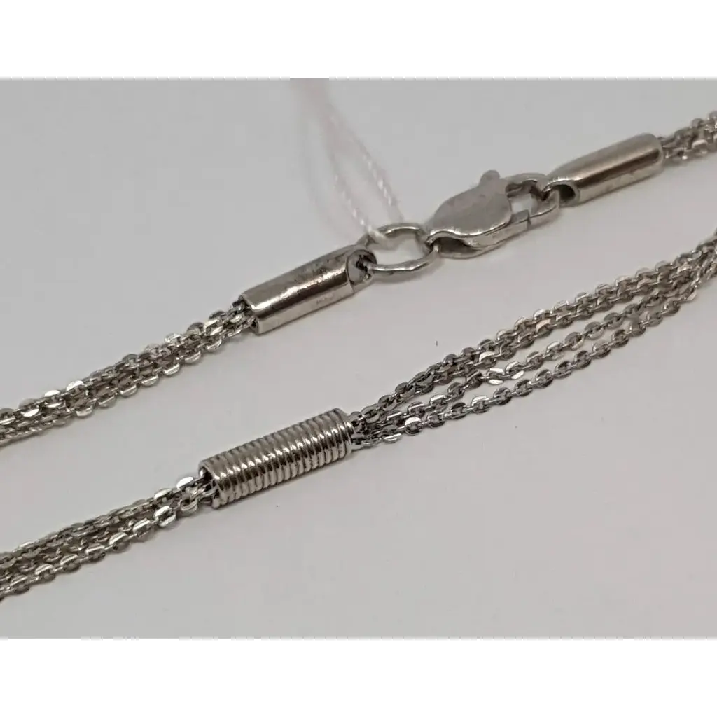 Серебряное колье Tango. 860041С 45 - фото 3