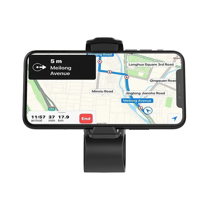 Автотримач Hoco CA50 Dashboard Car Mount Holder Black [73716] - фото 3