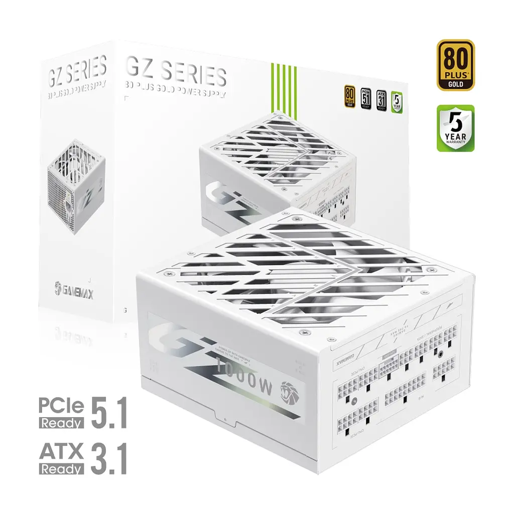 Блок живлення Gamemax 1000W (GZ 1000G WH) - фото 3