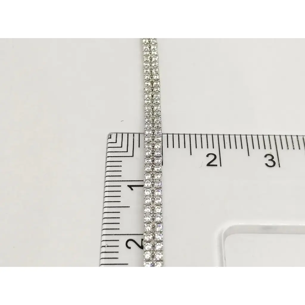 Золотий браслет Favoritum з фіанітами. 911202_2Б 18 - фото 3