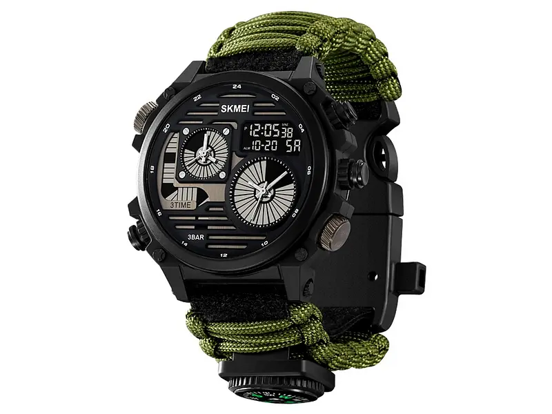 Наручные часы мужские 2202NAG Army Green Skmei acs0030152 - фото 4