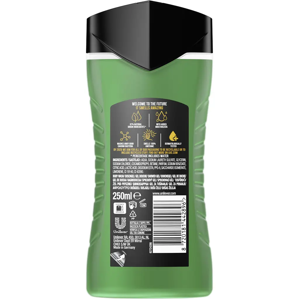 Гель для душу AXE Jungle Fresh 250 мл - фото 2